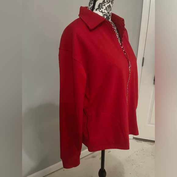 Crystal Zipper Cardigan with Collar & Pockets Plain (SW1003)
Isaac's Designs - Picture 3 of 8